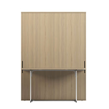 Load image into Gallery viewer, multifunctional murphy bed in wood color