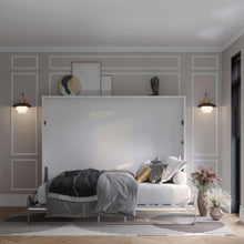 Load image into Gallery viewer, Nova - White Horizontal Murphy Bed