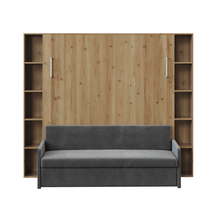 Load image into Gallery viewer, Juniper Light Oak with Shelves and Sofa (2023 Collection)