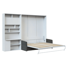 Load image into Gallery viewer, Furbo White 3 in 1 Murphy Bed (2023 Collection)