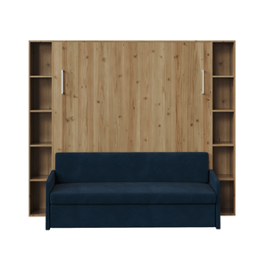 Juniper Light Oak with Shelves and Sofa (2023 Collection)