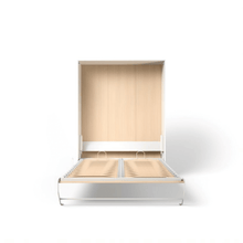 Load image into Gallery viewer, Aura - Light Oak &amp; White Mix Murphy Bed