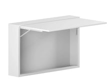 Load image into Gallery viewer, Ella - White Wall Mounted Fold Down Dining Table