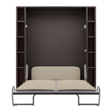 Load image into Gallery viewer, murphy bed with shelves