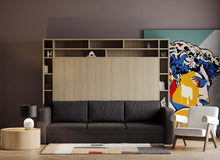 Load image into Gallery viewer, 3 seat Murphy bed with sofa