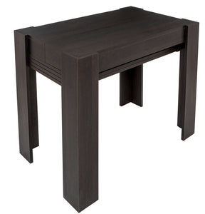 brown table