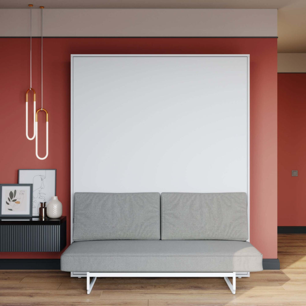 wall bed with sofa