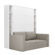 Load image into Gallery viewer, Luxoria White with Shelves and Sofa