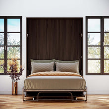 Load image into Gallery viewer, wood murphy wall bed