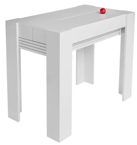 white extadble table