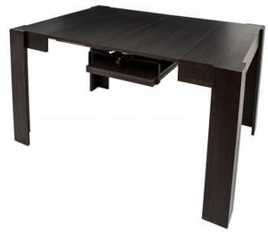 black glossy transformer table